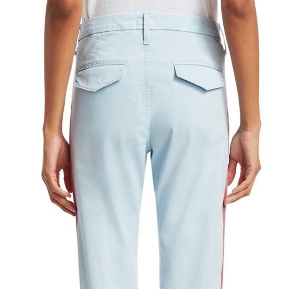 MOTHER Shaker Step Fray Killing Time LT Blue/Red - Picture 6 of 12